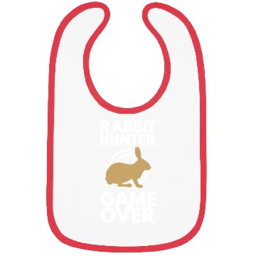 Discover Rabbit Hunter Game Over Rabbit Lover Bibs