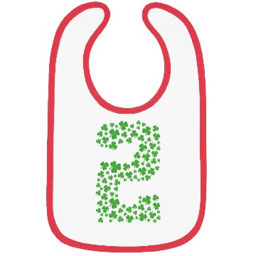 Discover Green Shamrocks St Patrick Day 2 Year old Toddler Bibs