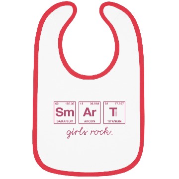 Discover SMART GIRLS ROCK - Elements Periodic Table Bibs