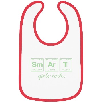 Discover SMART GIRLS ROCK - Elements Periodic Table Bibs