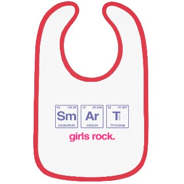 Discover SMART GIRLS ROCK - Elements Periodic Table Bibs