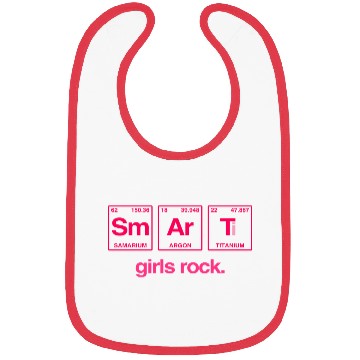 Discover SMART GIRLS ROCK - Elements Periodic Table Bibs