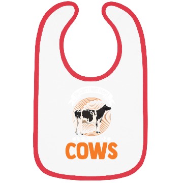 Discover Cow Gift Farmer Cattle Breeder Cows Bibs