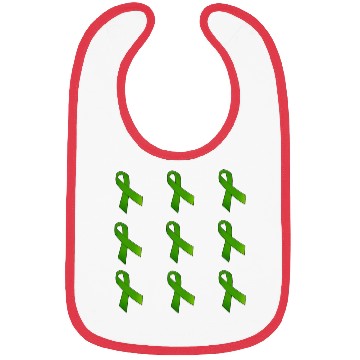 Discover Green Awareness Ribbon Bibs