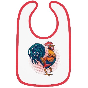 Discover Easily Distracted By Chickens Bibs