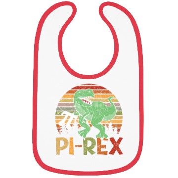 Discover Pi-rex Dinosaur Math Teacher Mathematician Pi Day Bibs