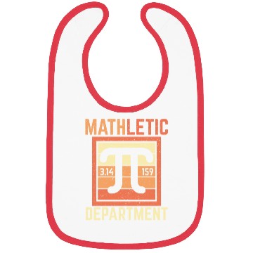 Discover Mathletic Department Math Teacher Pi Day Bibs