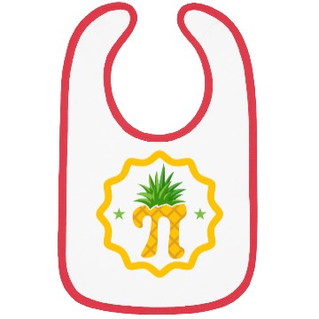 Discover Pineapple Pi Math Teacher Mathematician Pi Day Bibs