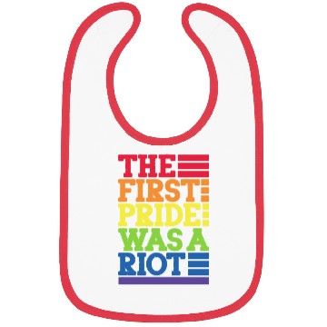 Discover The First Pride Was A Riot, LGBT Rainbow Bibs