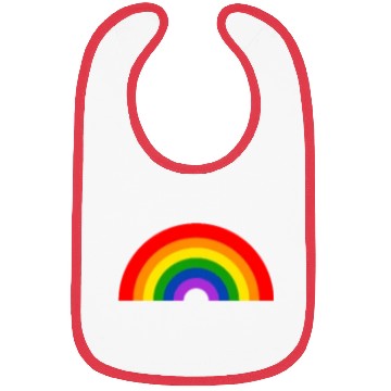 Discover LGBT Rainbow Flag Pocket Bibs