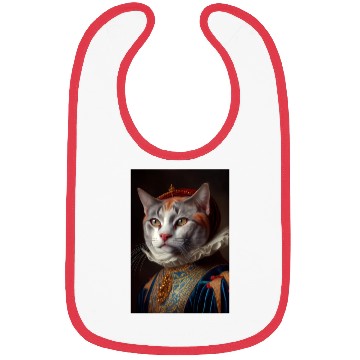 Discover Colorpoint Shorthair Cat Breed Portrait Royal Rena Bibs
