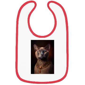 Discover Burmese Cat Breed Portrait Royal Renaissance Anima Bibs