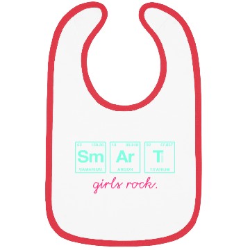Discover SMART GIRLS ROCK - Elements Periodic Table Bibs