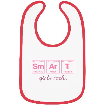 Discover SMART GIRLS ROCK - Elements Periodic Table Bibs