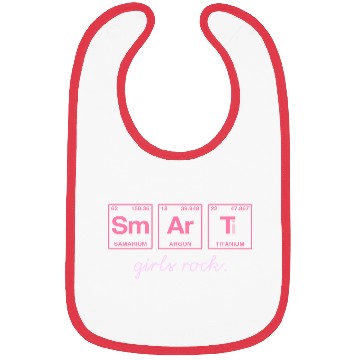 Discover SMART GIRLS ROCK - Elements Periodic Table Bibs