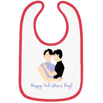Discover lesbian lgbtq pride valentine day 2023 valentines Bibs