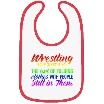 Discover Wrestling, The Art Of Folding Clothes 3 Bibs