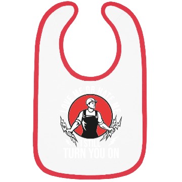 Discover Funny Electrical Lineman Saying Thank A Lineman Bibs