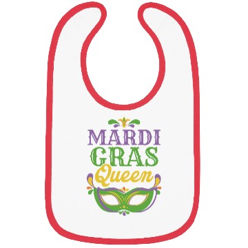 Discover Mardi Gras - Queen Bibs