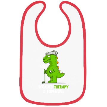 Discover Golf Because Therapy Is Expensive Funny Golfers Bibs