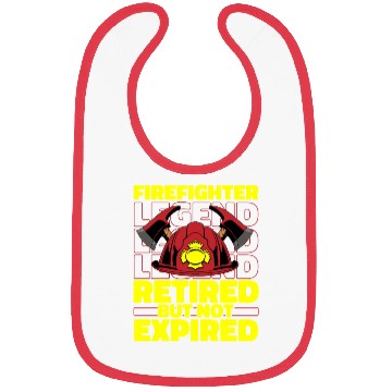 Discover Firefighter Thin Red Line Retired Bibs