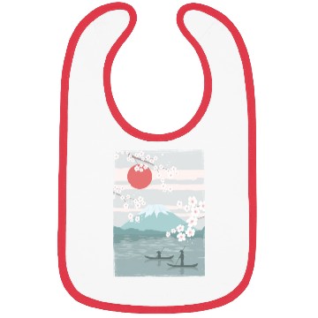 Discover Cherry Blossom Fuji Cherry Tree Japan Bibs