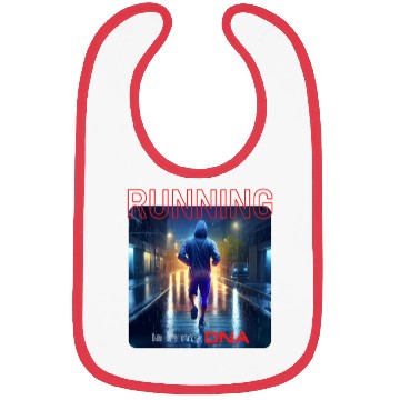 Discover Running Is In My Dna Bibs