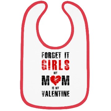 Discover My Mom Is My Valentine1415 Bibs