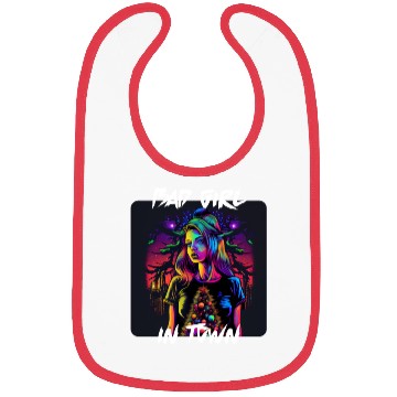Discover Bad girl in Town 4 Bibs
