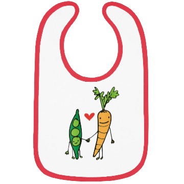 Discover womens carrot and peas v neck Bibs