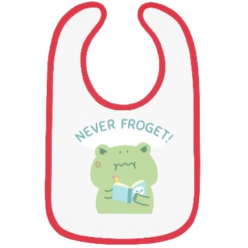 Discover Angry Frog Never Froget Revenge Book Bibs