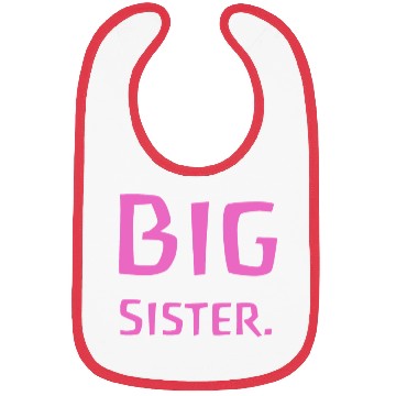 Discover Big Sister Pink - Baby Birth Family Baptism Bibs
