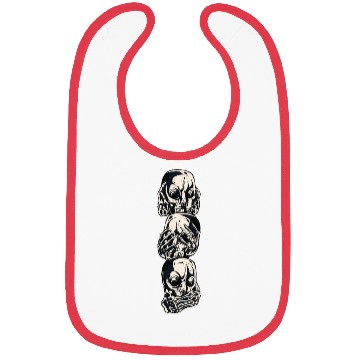 Discover See, Hear, Say Nothing - 3 Monkeys Bibs
