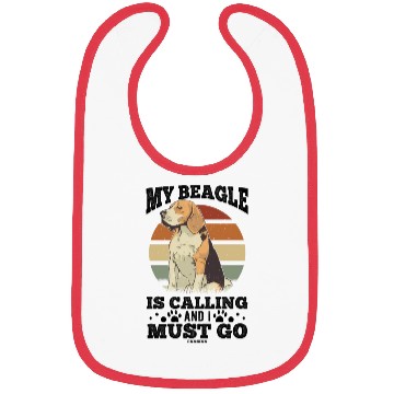 Discover Beagle dog lover pet Bibs