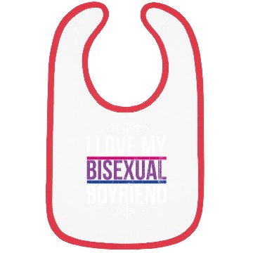 Discover I Love My Bisexual Boyfriend Bi Pride Bibs
