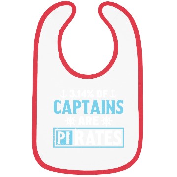 Discover Funny Pi Day Bibs Math Pi Day 314 Percent Captain