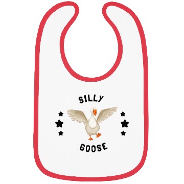 Discover silly goose Bibs