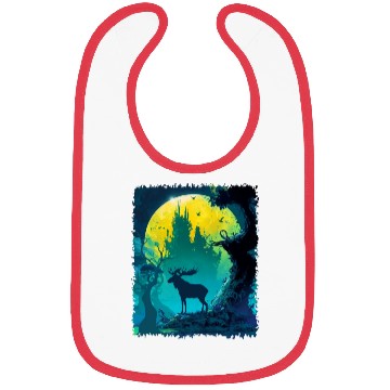 Discover Just A Girl Who Loves Moose Bibs