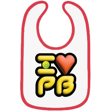 Discover I Love Pickleball PB1 Bibs
