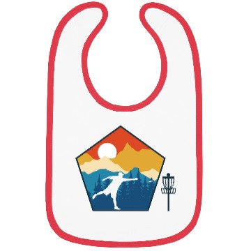 Discover Disc Golf Disc Golfing Ultimate Frisbee Natur Bibs