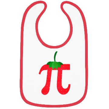 Discover Strawberry Pi - Funny Pi Day Math Teacher Bibs