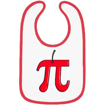 Discover Cherry Pi - Funny Pi Day Math Teacher Bibs