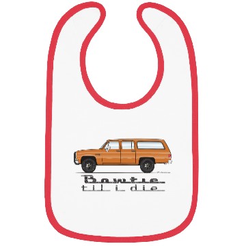 Discover bowtie Burnt Orange Bibs