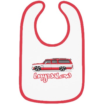 Discover layinlow Cardinal Red Bibs