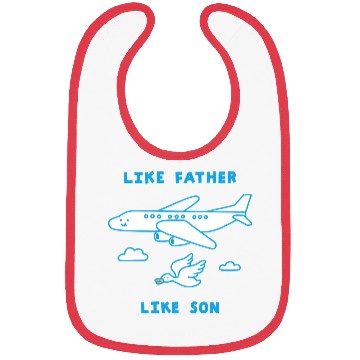 Discover Like Father Like Son Bibs