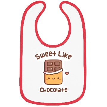 Discover Cute Sweet Like Chocolate Doodle Bibs