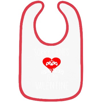 Discover sorry ladies gaming is my Valentine1784 Bibs
