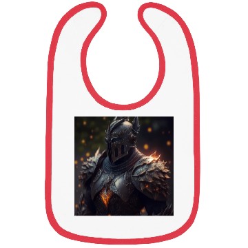 Discover Dark fantasy knight version 7 Bibs