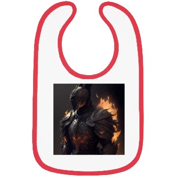 Discover Dark fantasy knight version 8 Bibs