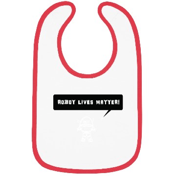 Discover Robot Lives Matter Bibs